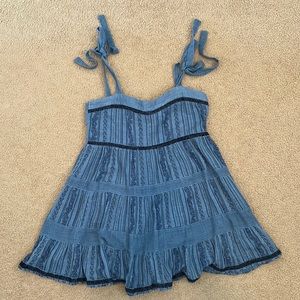 Urban outfitter tie shoulder dress, size M